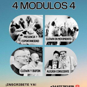 Cartel promocional de un evento de expresión artística